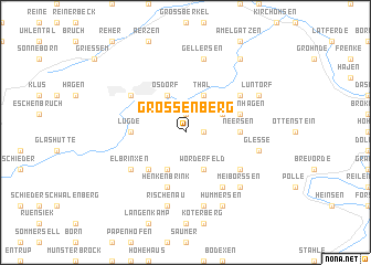 map of Großenberg