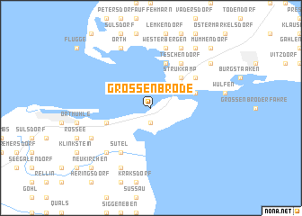 map of Großenbrode