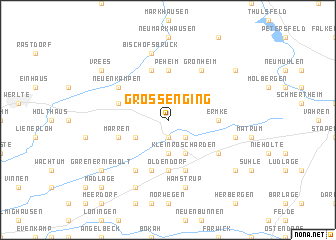 map of Großenging