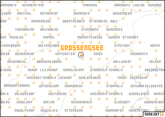 map of Großengsee