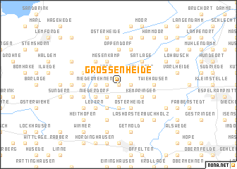 map of Großenheide