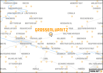 map of Großenlupnitz