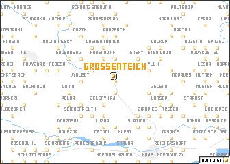 map of Großenteich