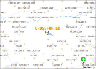 map of Großfahner