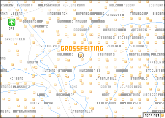 map of Grossfeiting