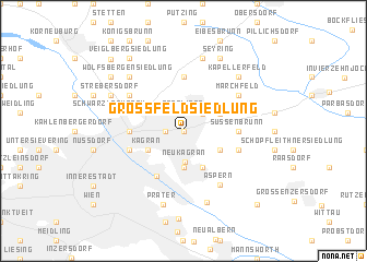 map of Großfeldsiedlung