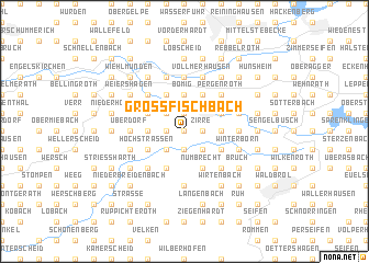 map of Großfischbach