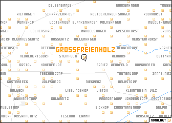 map of Groß Freienholz