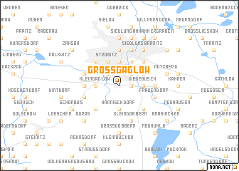 map of Groß Gaglow
