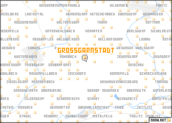 map of Großgarnstadt