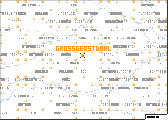 map of Grossgerstdopl