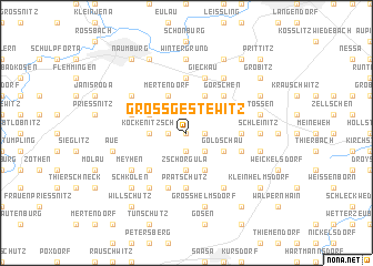 map of Großgestewitz