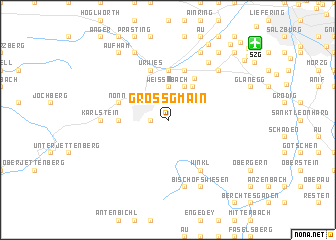 map of Grossgmain