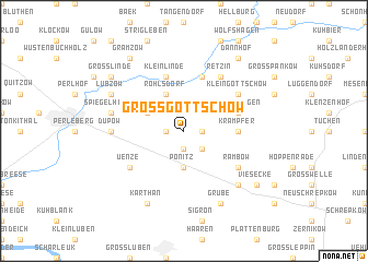 map of Groß Gottschow