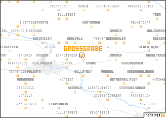 map of Großgrabe