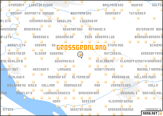 map of Groß Grönland