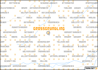 map of Großgründling