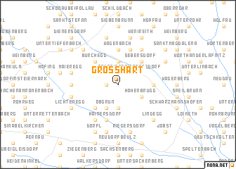 map of Grosshart