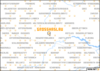 map of Grosshaslau