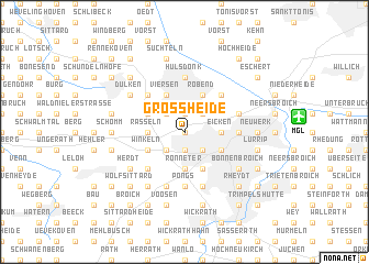 map of Großheide