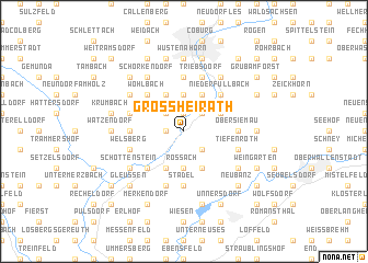 map of Großheirath