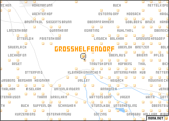 map of Großhelfendorf