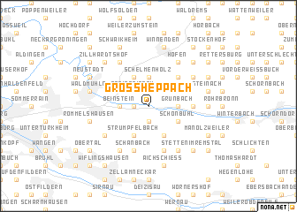 map of Großheppach