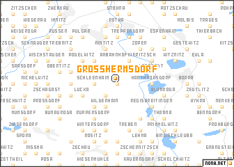 map of Großhermsdorf