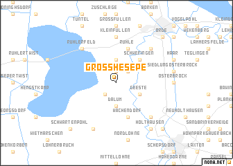 map of Groß Hesepe