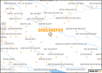 map of Großhofen