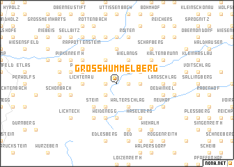 map of Grosshummelberg