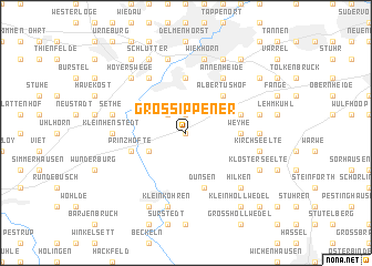 map of Groß Ippener