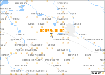 map of Groß Jamno