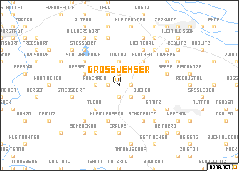 map of Groß Jehser