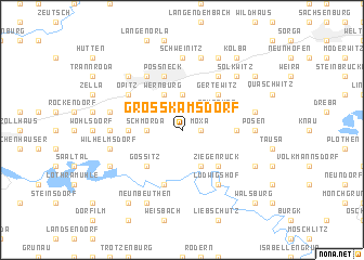 map of Großkamsdorf