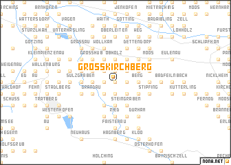 map of Großkirchberg