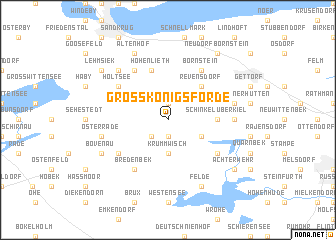 map of Großkönigsförde