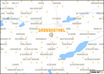 map of Groß Köthel