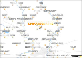 map of Groß Krauscha