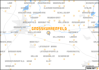 map of Groß Kummerfeld