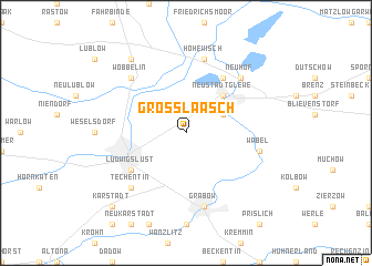 map of Groß Laasch