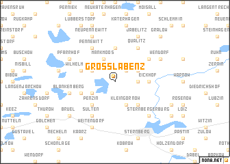 map of Groß Labenz