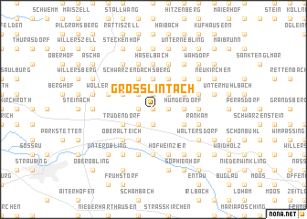 map of Grosslintach