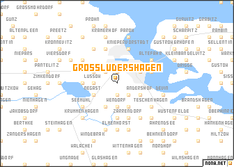 map of Groß Lüdershagen