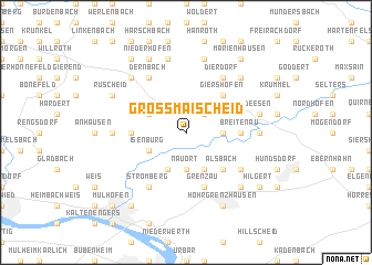 map of Großmaischeid