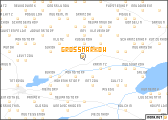 map of Groß Markow