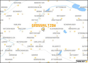 map of Groß Miltzow