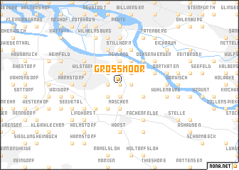 map of Groß Moor