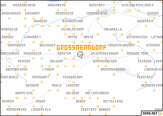 map of Groß Nenndorf