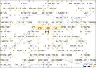 map of Großneuses